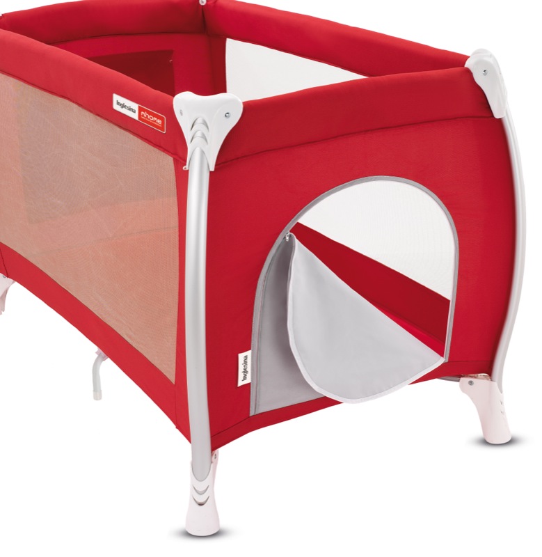 Inglesina Postýlka Inglesina  Lodge Lime" "Barva:limetkové|Kolečka:ano|Materiál:polyesterové a hlinikové|Polohovací:ano|Rozměry:126x79|Typ:cestovní|Vyndavací příčky:ano|Výška:79|