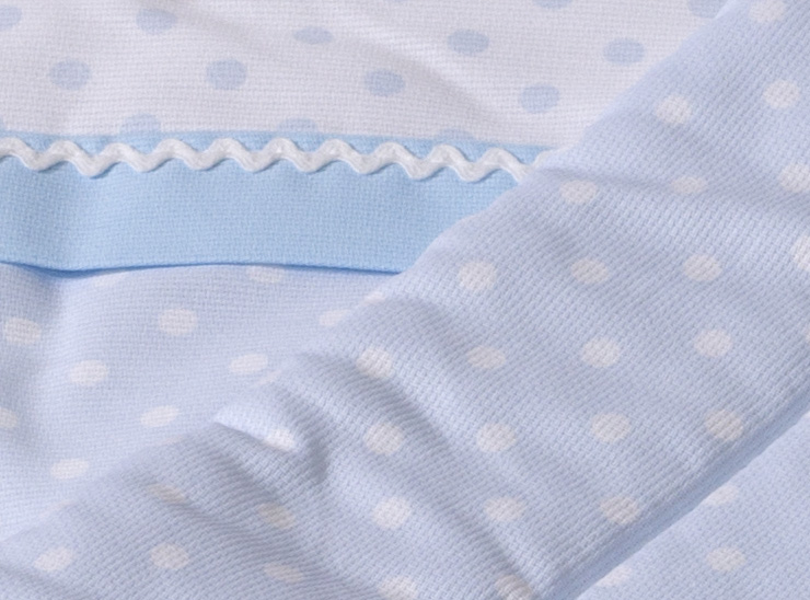 Szeko Sada pro postýlku lodička modrý puntík" "Sada:třídílná|