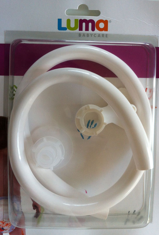 LUMA Odtoková hadice k vaničce Luma" "Barva:Bílá|Materiál:plastové|Výrobce:Luma|