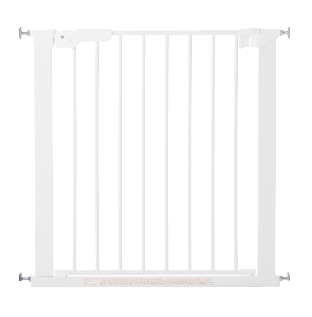Baby Dan Zábrana Babydan Premier 73-80 cm bílá" "Barva:bílé|Druh zábrany:zábrana na schody|Materiál:kovové|Určení zábrany:bytové|