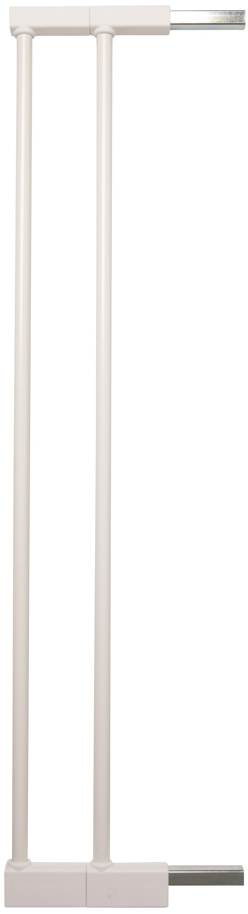 Baby Dan Prodloužení zábrany Babydan 2 ks á 7cm stříbrná,černé kování" "Barva:stříbrná, černá|Hmotnost:1,5 kg|Materiál:kov|Výrobce:BabyDan|