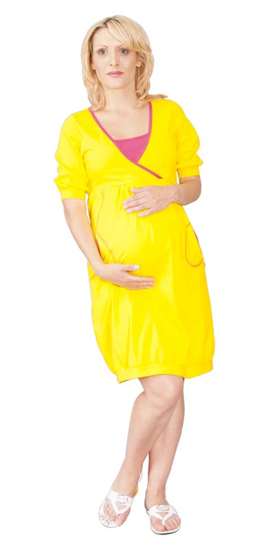 Těhotenské a kojící šaty Rialto LIMAL 0107 Dámská velikost: 36