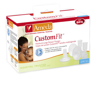 Ameda Custom Fit prsní nástavec Ameda střední/velký