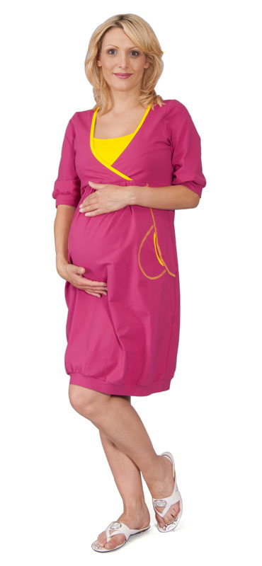Těhotenské a kojící šaty Rialto LIMAL 0108 Dámská velikost: 38