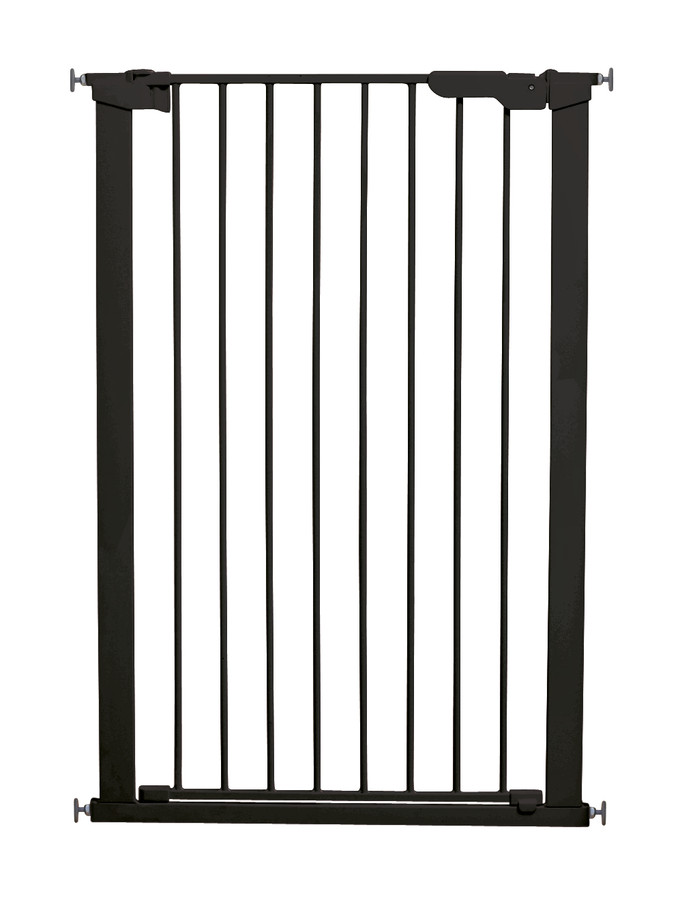 Baby Dan vysoká zábrana Premier PET GATE, š. 73-80 cm černá