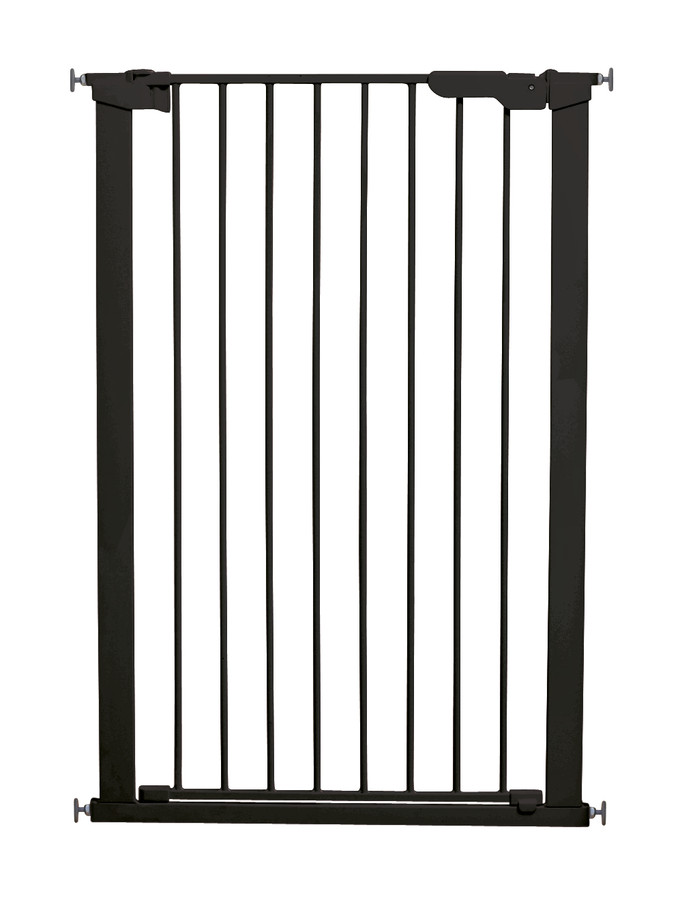 Fotografie Baby Dan vysoká zábrana Premier PET GATE, š. 73-80 cm černá