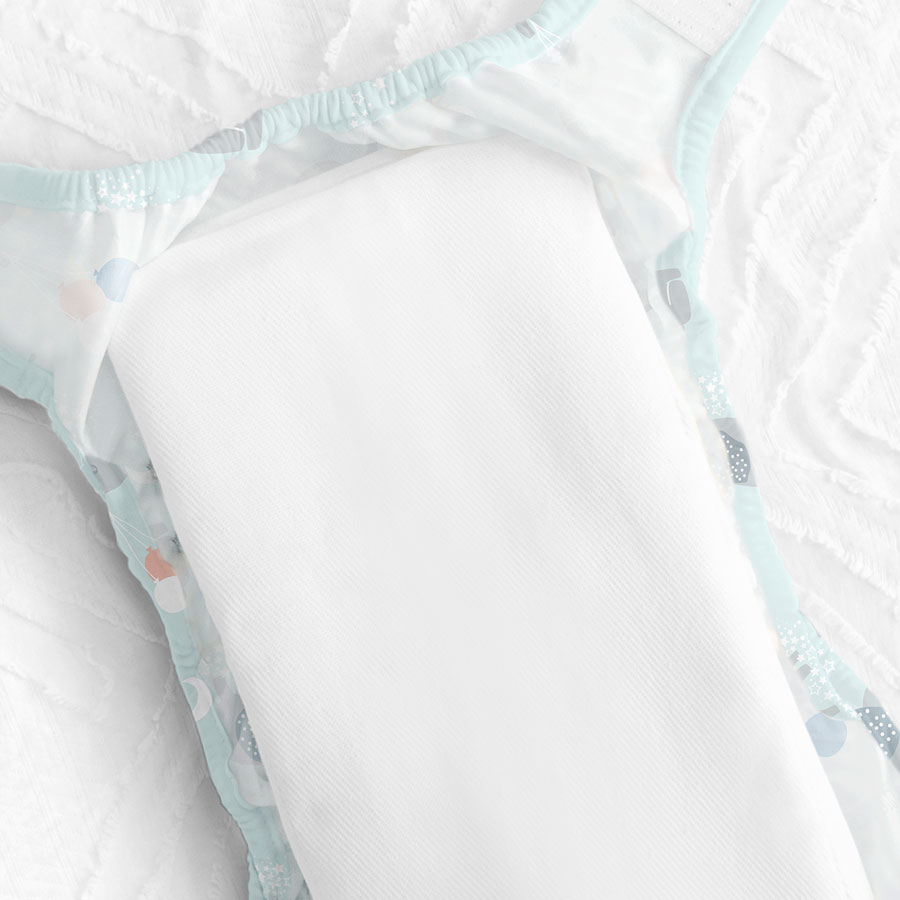 Bambino Mio BambinoMio Plenkový test.balíček bílý Medium (7-9kg)