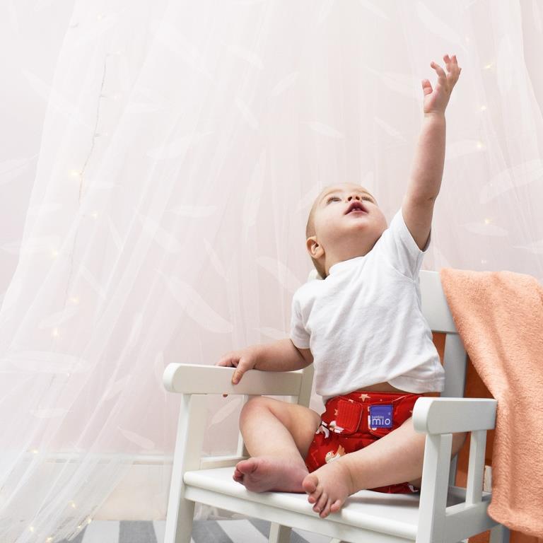 Bambino Mio BambinoMio Plenkový test.balíček bílý Medium (7-9kg)