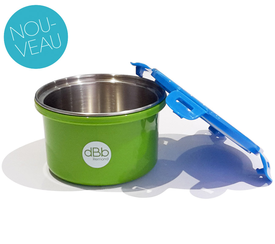 dBb Remond dBb Nádoba Baby Lunch 400 ml s víkem" "Barva:Modrá/Zelená|