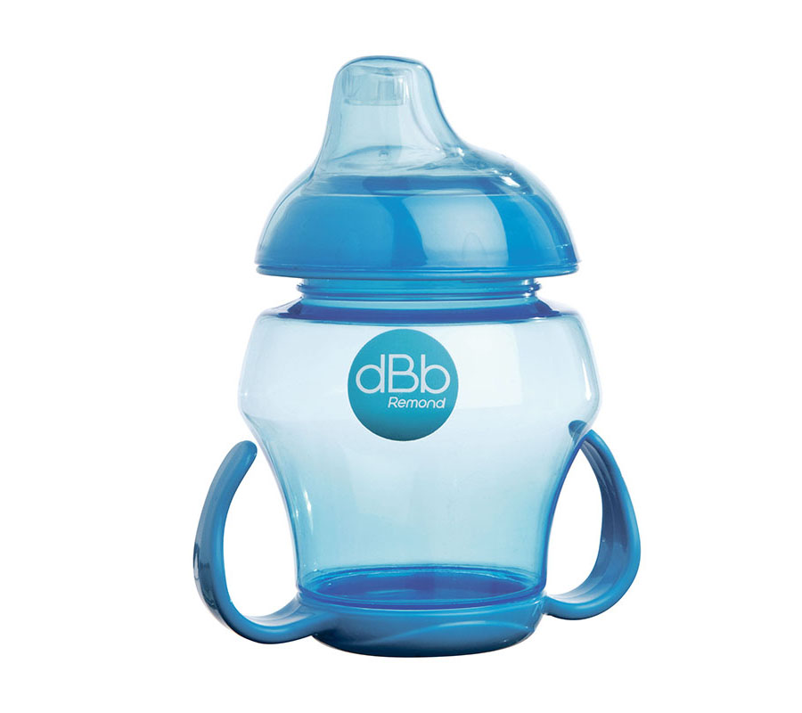 dBb Remond dBb Baby pohárek, 250 ml, modrá" "Objem:250 ml|Požadované vlastnosti:s oušky|