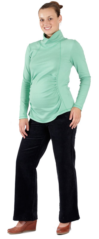 Těhotenské tričko Rialto Tolmachan zelená 0071 Dámská velikost: 42