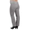 Těhotenské manšestrové kalhoty Rialto Steiny šedé 19201 (Dámská velikost 36)