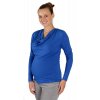 Těhotenské tričko Rialto Reken modré 0442 (Dámská velikost 36)