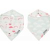 Bandana slintáček Bébé-jou Blush Baby 2ks