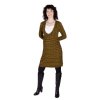 Těhotenské a kojící šaty Rialto Libin zelená tisk 0152 (Dámská velikost 36)