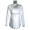 Těhotenské tričko Rialto Borvemore bílá 0103 (Dámská velikost 42)