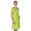Těhotenská a kojící noční košile Rialto Gloyl tmavě zelená 0199