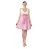 Těhotenské společenské šaty Rialto Lacroix UP růžové 0023 (Dámská velikost 36)