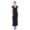 Těhotenské a kojící šaty Rialto Lonchette tmavě modré 0466 (Dámská velikost 36)