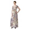 Těhotenské a kojící šaty Rialto Lonchette barevná kola 0513 (Dámská velikost 34)
