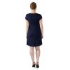Těhotenské a kojící šaty Rialto Larochette tmavě modré 0466 (Dámská velikost 36)
