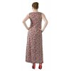 Těhotenské a kojící šaty Rialto Longlier růžový puntík 0257 (Dámská velikost 36)