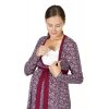 Těhotenské a kojící šaty Rialto Lovende 0524 (Dámská velikost 38)