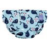 modré kojenecké plavky velikost S do 6ti měsíců tj. 5-7kg swim nappy whale wharf