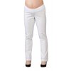 Těhotenské kalhoty Rialto Steiny bílá s proužkem 3956 (Dámská velikost 36)