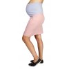 Těhotenská tepláková sukně Rialto Bogny starorůžová 0555