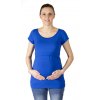 kojící a Těhotenské tričko Rialto Denisa, kobalt modrá 0442 (Dámská velikost 36)