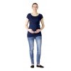 kojící a Těhotenské tričko Rialto Denisa, tmavě modrá 0466 (Dámská velikost 36)