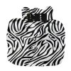 bambinomio Taška na plenky Savanna Stripes v černobílé zebra kombinaci