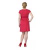 Těhotenské a kojící šaty Rialto Larochette červená s puntíky 0562 (Dámská velikost 36)