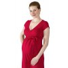 Těhotenské a kojící šaty Rialto Larochette červené 0441
