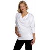 Těhotenské tričko Rialto River bílé 0312