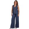 Těhotenské džínové kalhoty Rialto Wagnon modré 01043