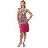 Těhotenské a kojící tričko Rialto Dery růžový puntík 0257 (Dámská velikost 36)