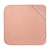 Mušelínový ručník s kapucí Pure Cotton Pink