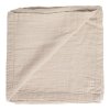 Mušelínová plenka bambus Pure Cotton Sand 100x100cm