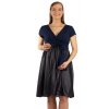Těhotenské společenské šaty Rialto Labelle tmavě modré 0466