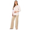 Těhotenské kalhoty Rialto Favone béžové 0125