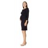 Těhotenské šaty Rialto Lecluse černé 0474