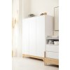Lumina White 3osztasu szekreny 600x900