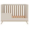Sienna Cashmere 120x60 kiságy leesésgátlóval szemből