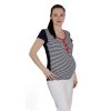 Těhotenské a kojící tričko Rialto Dison 0467 (Dámská velikost 36)
