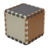 Pěnová puzze kostka - beige, grey, brown