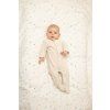 Žebrované dupačky 62/68 Soft sand velvet rib