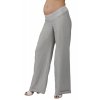 Těhotenské kalhoty  Rialto Callanish - šedá se stříbrným proužkem 0121 (Dámská velikost 36)