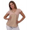 Těhotenské tričko z organické bavlny Rialto Doncols 0181 (Dámská velikost 36)